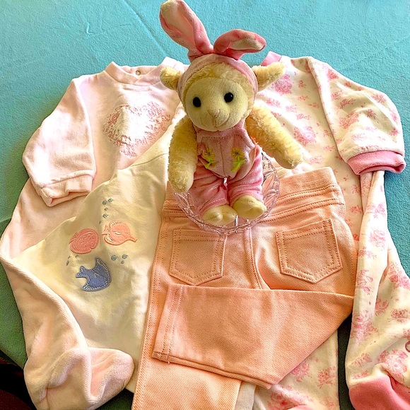 🎁 4 ITEMS NWT 6m. INFANT GIRL - PINK - Picture 4 of 9